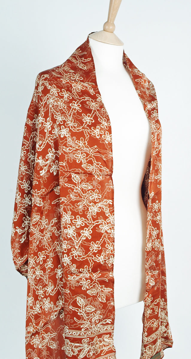 Silk Scarves and Shawls