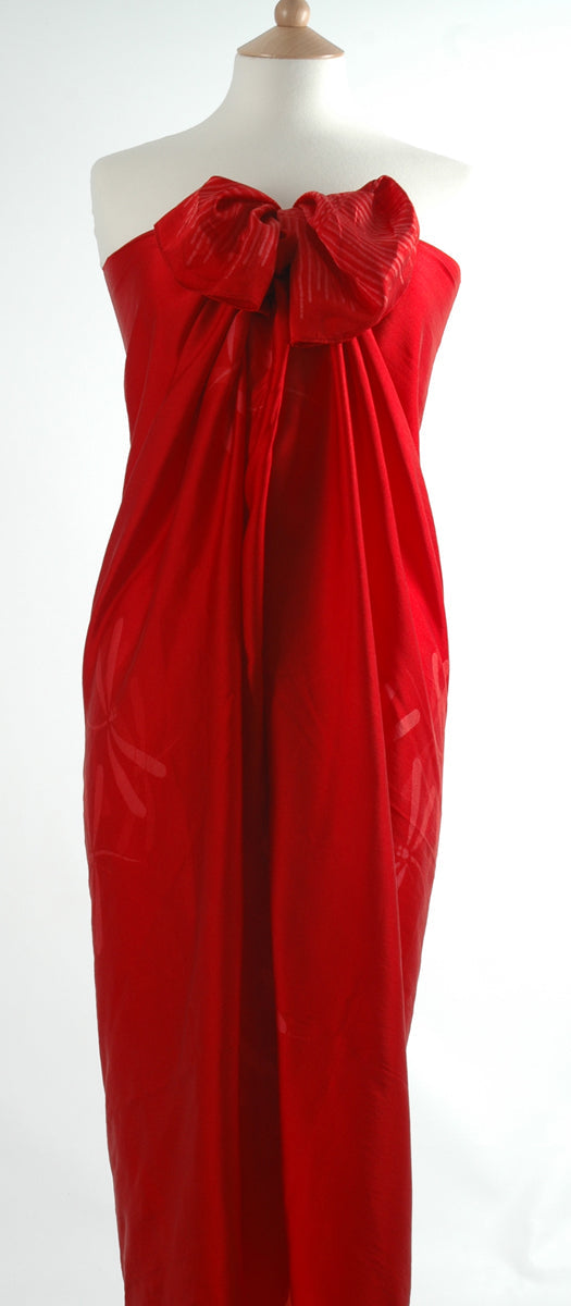 Red Dragonfly Batik Sarong and Wrap 177x120cm
