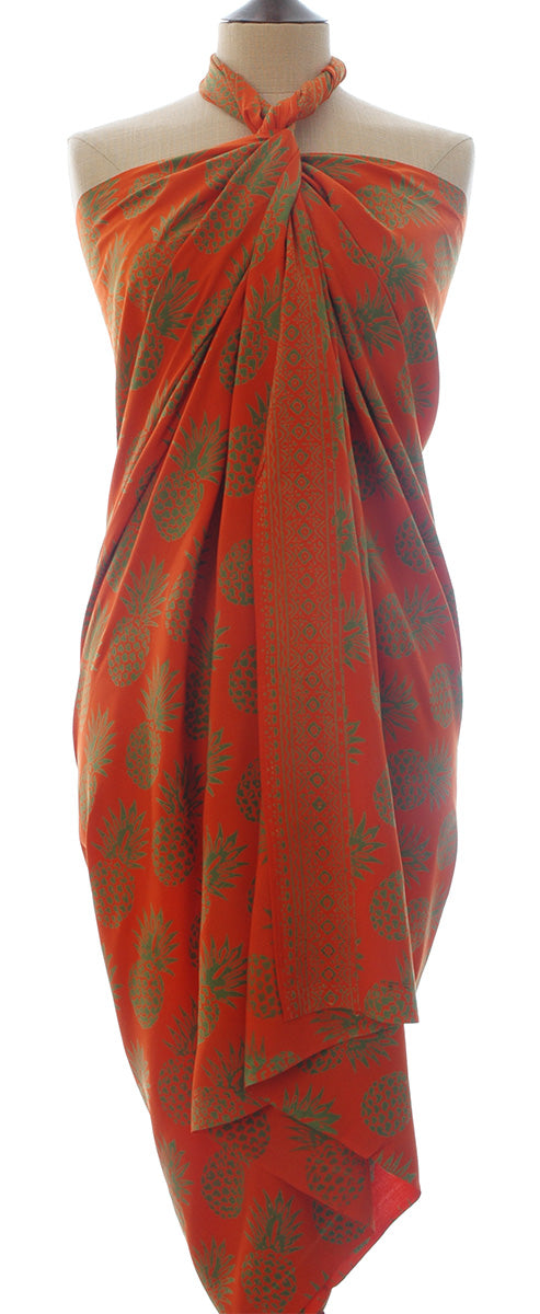 Hand Made Pineapple Batik Sarong 177x110cm